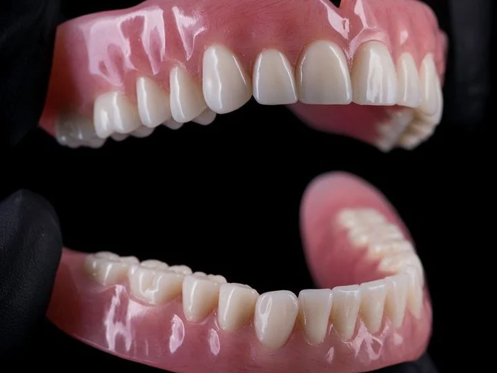Dentures — clinical illustration